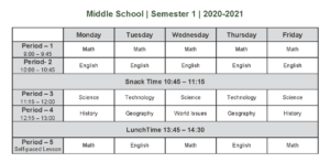 Middle-School-_-Semester-1-_-2020-2021